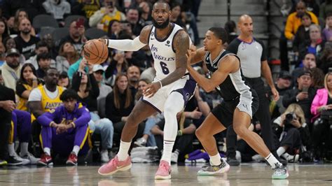 Lakers vs. Spurs: Lineups, injury reports and broadcast info for Monday.
